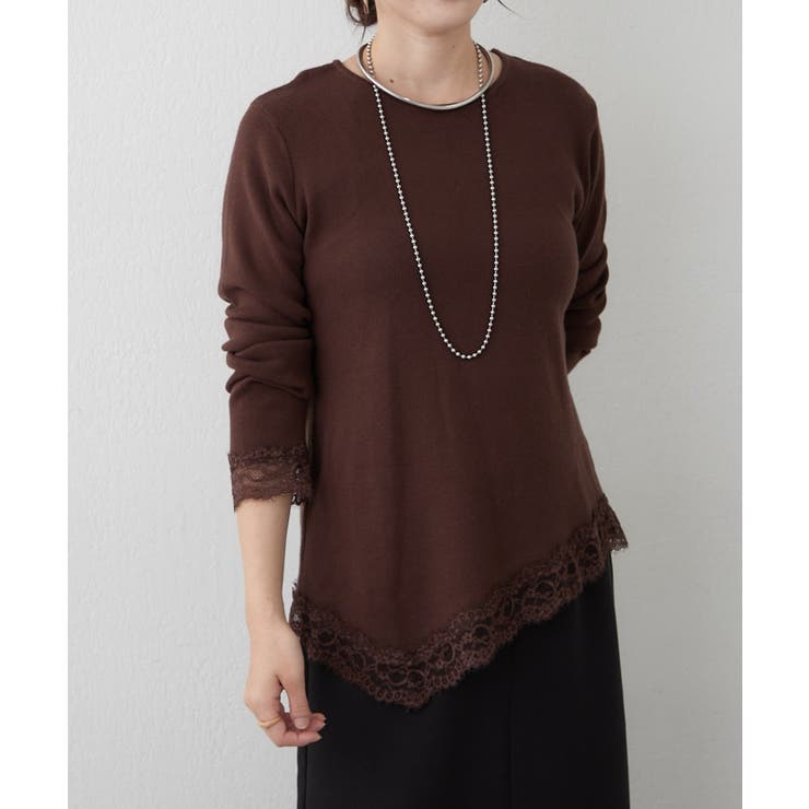 【Web限定】レース付プルオーバー | RMAF　NICE CLAUP / OLIVE des OLIVE | 詳細画像8 