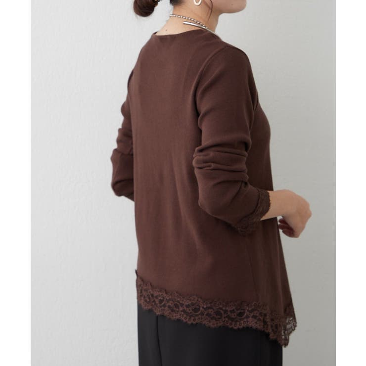 【Web限定】レース付プルオーバー | RMAF　NICE CLAUP / OLIVE des OLIVE | 詳細画像12 