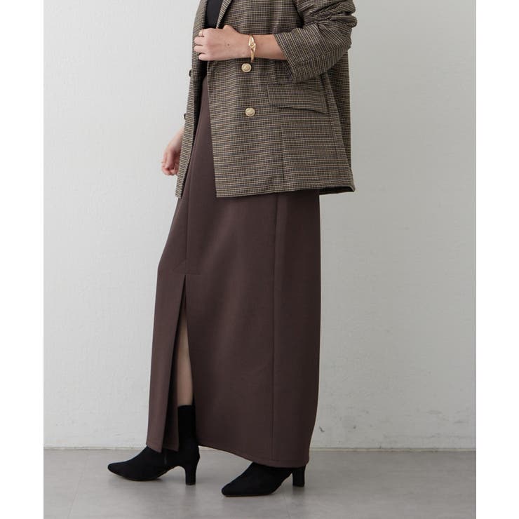 【Web限定】スリット入りナロースカート | RMAF　NICE CLAUP / OLIVE des OLIVE | 詳細画像15 
