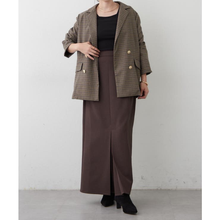 【Web限定】スリット入りナロースカート | RMAF　NICE CLAUP / OLIVE des OLIVE | 詳細画像16 