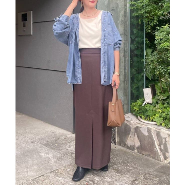 【Web限定】スリット入りナロースカート | RMAF　NICE CLAUP / OLIVE des OLIVE | 詳細画像30 