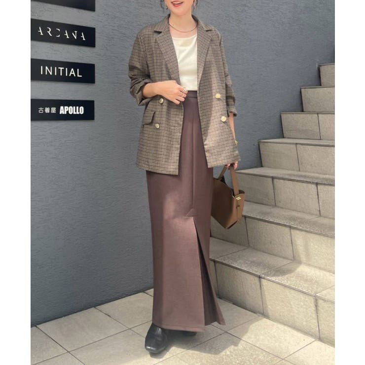 【Web限定】スリット入りナロースカート | RMAF　NICE CLAUP / OLIVE des OLIVE | 詳細画像31 