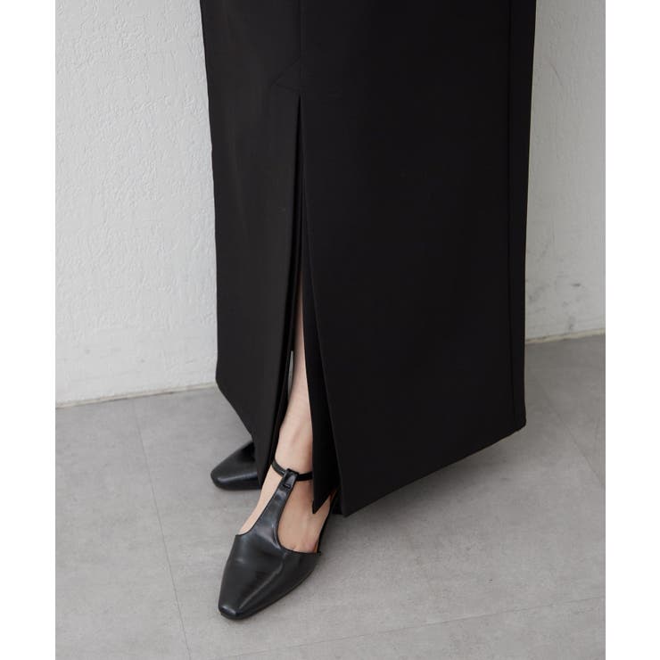 【Web限定】スリット入りナロースカート | RMAF　NICE CLAUP / OLIVE des OLIVE | 詳細画像5 