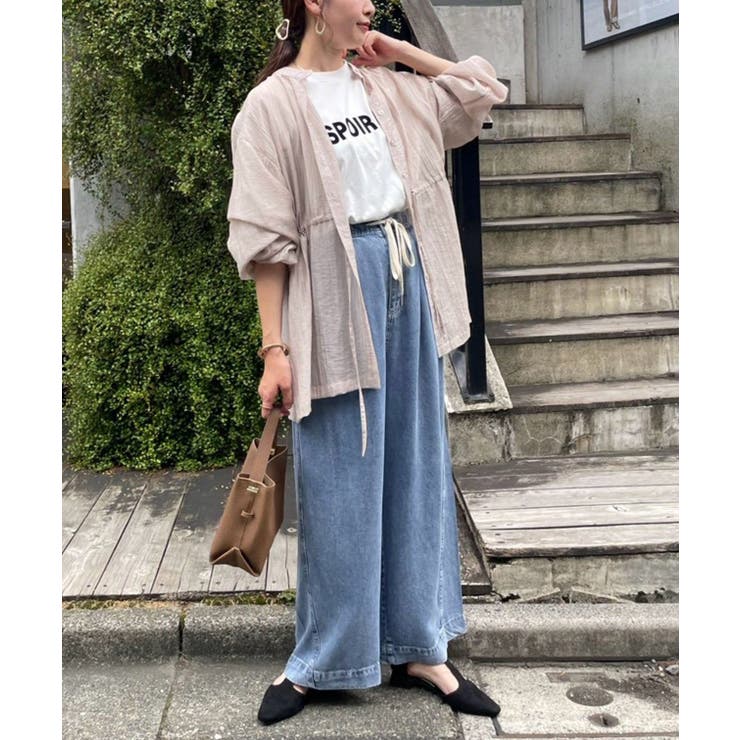 【Web限定】ウエストギャザーチュニック+タンクトップ | RMAF　NICE CLAUP / OLIVE des OLIVE | 詳細画像13 