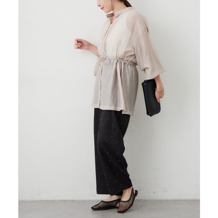 【Web限定】ウエストギャザーチュニック+タンクトップ | RMAF　NICE CLAUP / OLIVE des OLIVE | 詳細画像20 