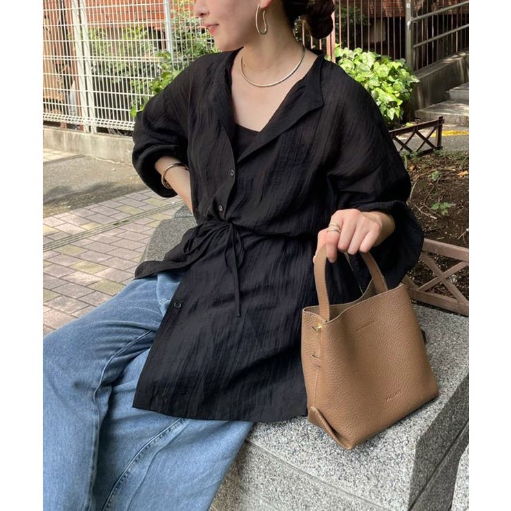 【Web限定】ウエストギャザーチュニック+タンクトップ | RMAF　NICE CLAUP / OLIVE des OLIVE | 詳細画像21 