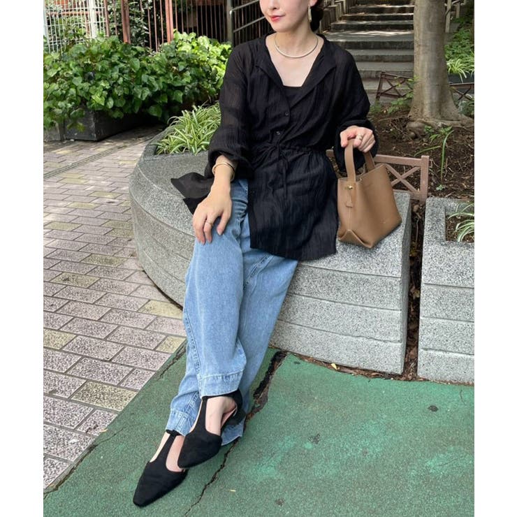 【Web限定】ウエストギャザーチュニック+タンクトップ | RMAF　NICE CLAUP / OLIVE des OLIVE | 詳細画像24 