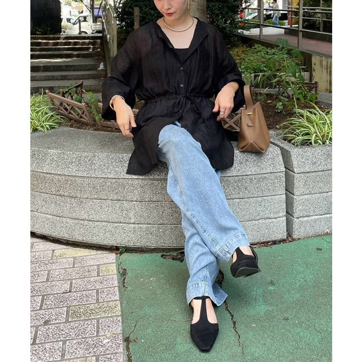 【Web限定】ウエストギャザーチュニック+タンクトップ | RMAF　NICE CLAUP / OLIVE des OLIVE | 詳細画像25 