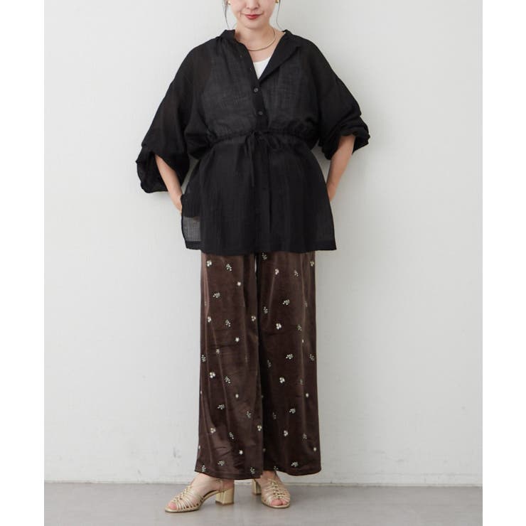 【Web限定】ウエストギャザーチュニック+タンクトップ | RMAF　NICE CLAUP / OLIVE des OLIVE | 詳細画像33 