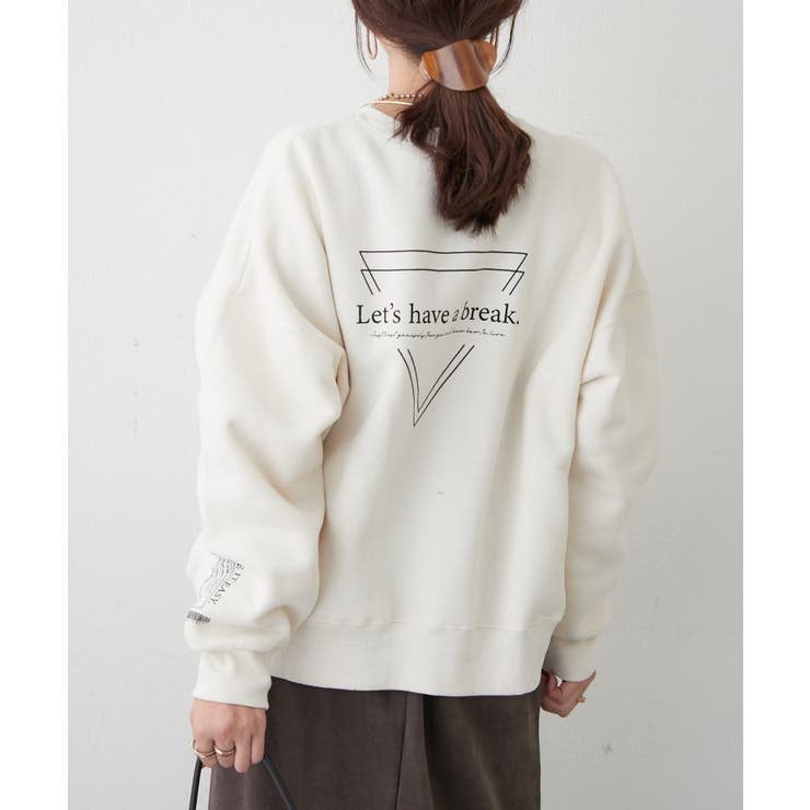 【Web限定】大人カジュアル トライアングルロゴプルオーバー | RMAF　NICE CLAUP / OLIVE des OLIVE | 詳細画像15 