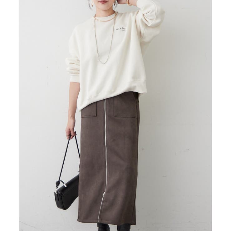 【Web限定】大人カジュアル トライアングルロゴプルオーバー | RMAF　NICE CLAUP / OLIVE des OLIVE | 詳細画像16 