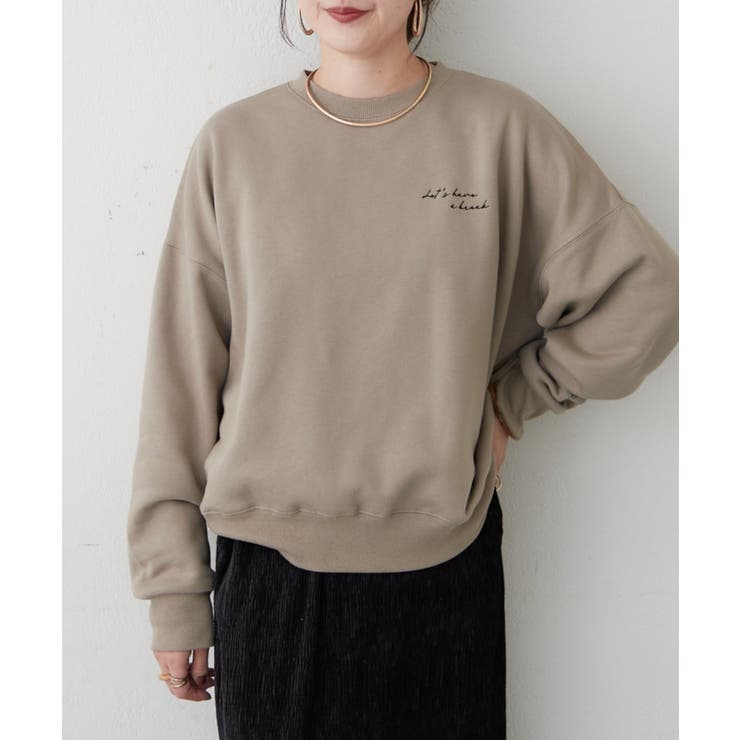 【Web限定】大人カジュアル トライアングルロゴプルオーバー | RMAF　NICE CLAUP / OLIVE des OLIVE | 詳細画像18 