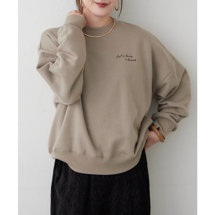 【Web限定】大人カジュアル トライアングルロゴプルオーバー | RMAF　NICE CLAUP / OLIVE des OLIVE | 詳細画像19 