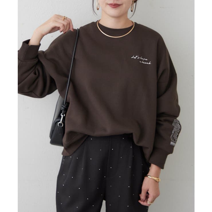 【Web限定】大人カジュアル トライアングルロゴプルオーバー | RMAF　NICE CLAUP / OLIVE des OLIVE | 詳細画像25 
