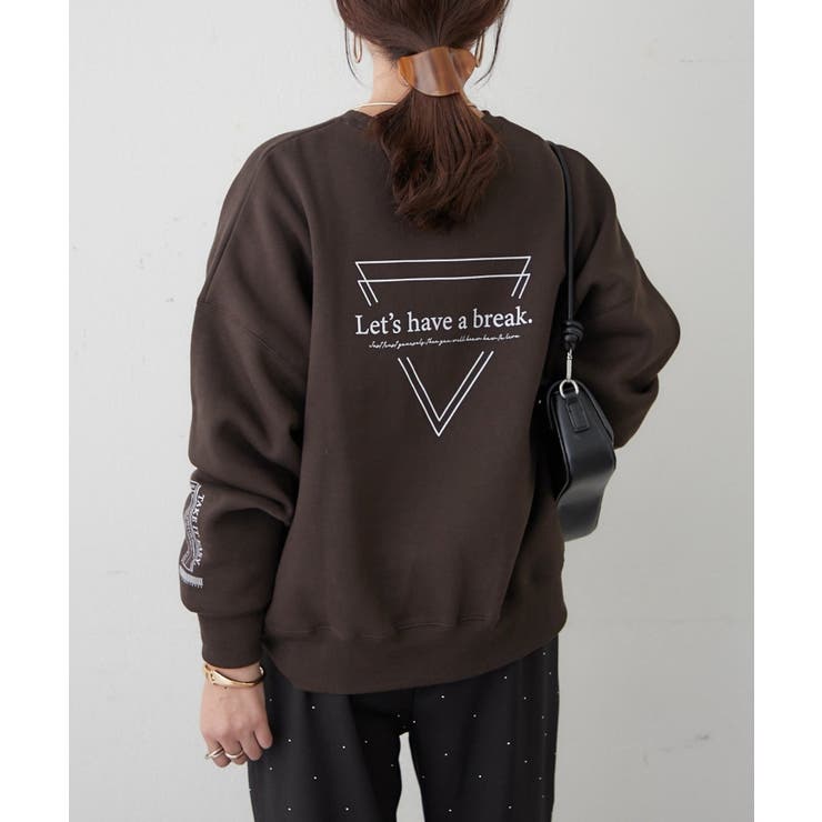 【Web限定】大人カジュアル トライアングルロゴプルオーバー | RMAF　NICE CLAUP / OLIVE des OLIVE | 詳細画像26 