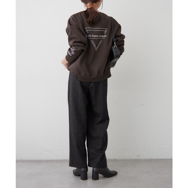 【Web限定】大人カジュアル トライアングルロゴプルオーバー | RMAF　NICE CLAUP / OLIVE des OLIVE | 詳細画像29 