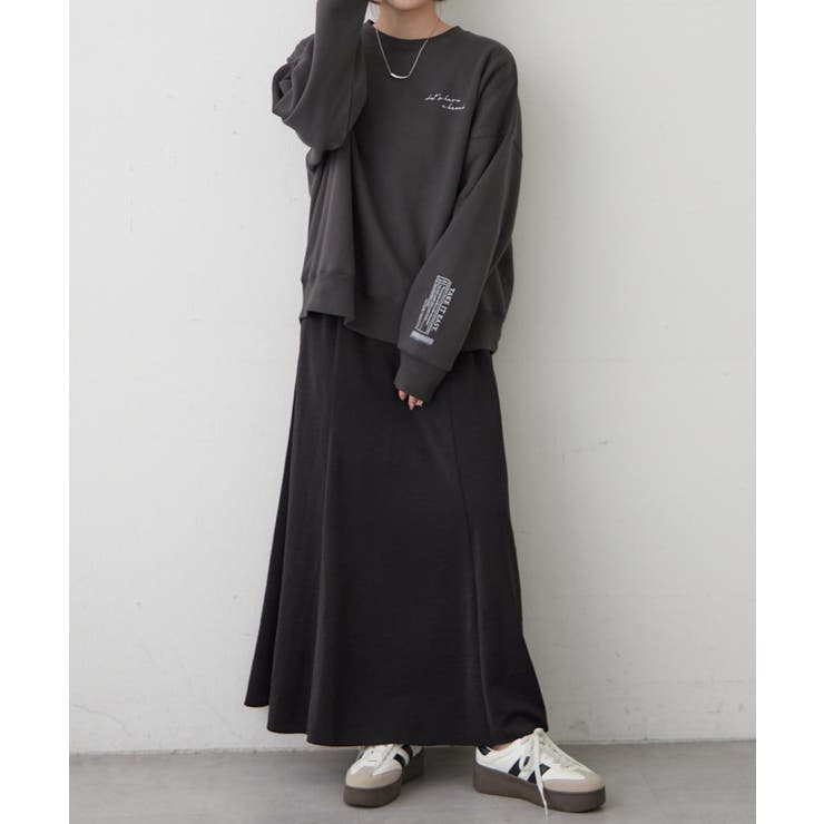 【Web限定】大人カジュアル トライアングルロゴプルオーバー | RMAF　NICE CLAUP / OLIVE des OLIVE | 詳細画像6 
