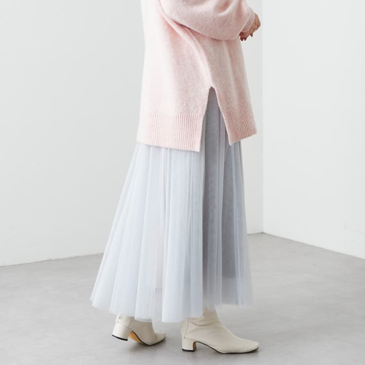 チュール２枚重ねフレアースカート | RMAF　NICE CLAUP / OLIVE des OLIVE | 詳細画像13 