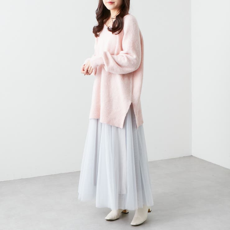 チュール２枚重ねフレアースカート | RMAF　NICE CLAUP / OLIVE des OLIVE | 詳細画像14 