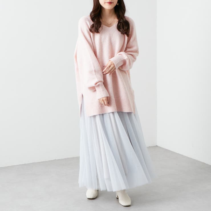 チュール２枚重ねフレアースカート | RMAF　NICE CLAUP / OLIVE des OLIVE | 詳細画像15 