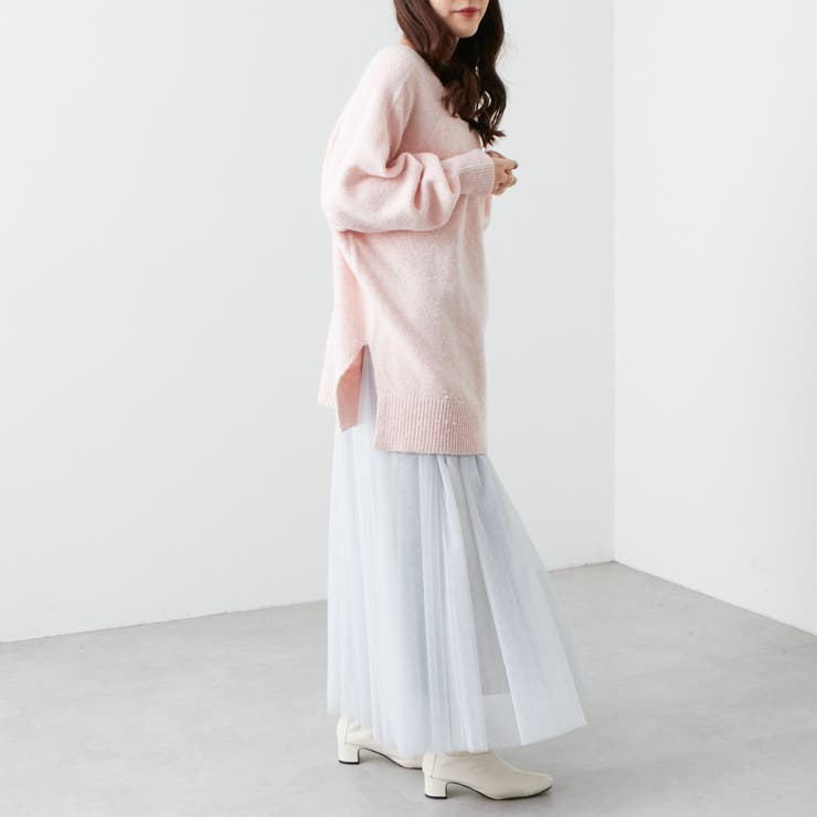 チュール２枚重ねフレアースカート | RMAF　NICE CLAUP / OLIVE des OLIVE | 詳細画像17 