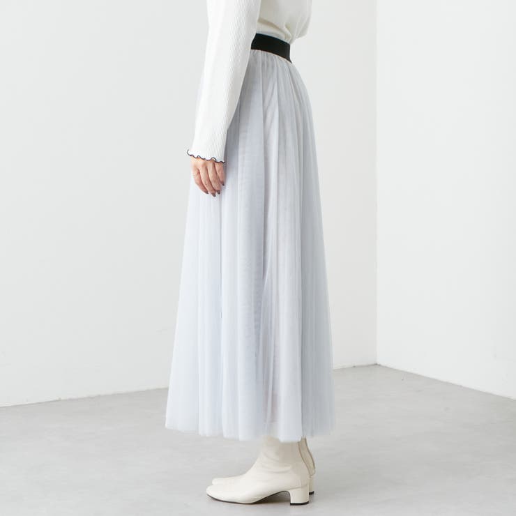 チュール２枚重ねフレアースカート | RMAF　NICE CLAUP / OLIVE des OLIVE | 詳細画像28 