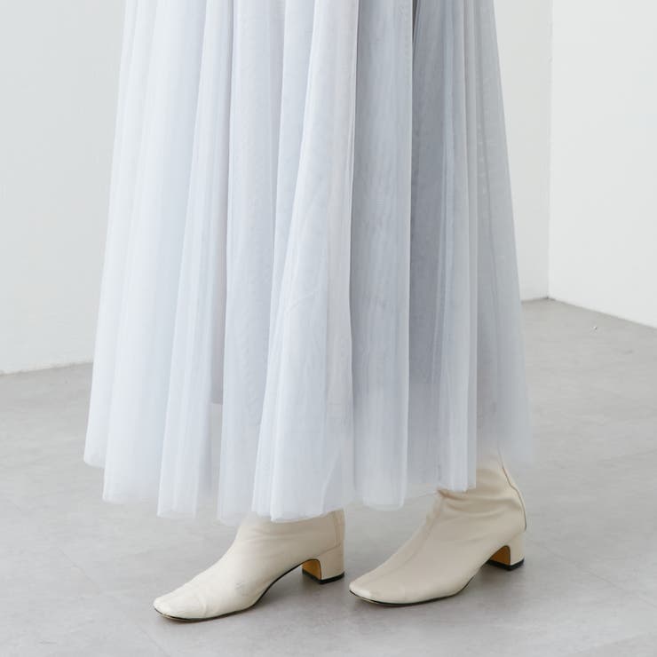 チュール２枚重ねフレアースカート | RMAF　NICE CLAUP / OLIVE des OLIVE | 詳細画像32 