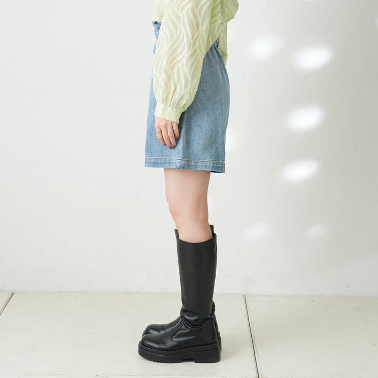 デニムハイウエストショートパンツ[品番：OLOW0009583]｜OLIVE des