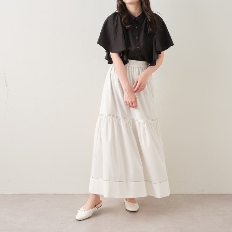 maison de dolce lily tops/black フレア袖 商品一覧 | maison