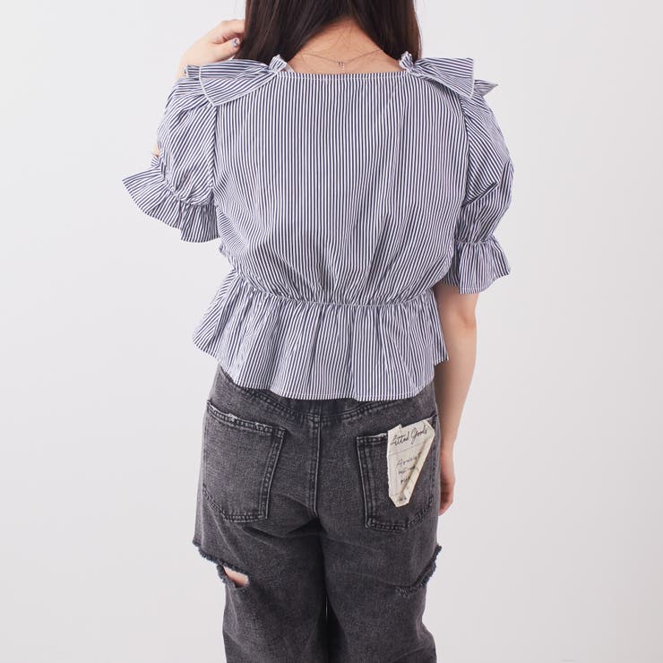 アソートクロス衿ブラウス[品番：OLOW0010185]｜RMAF NICE CLAUP