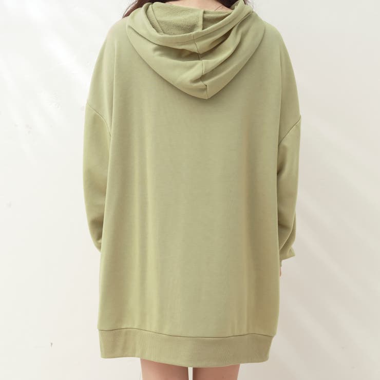 裏毛ビッグフードブルゾン[品番：OLOW0009406]｜OLIVE des OLIVE