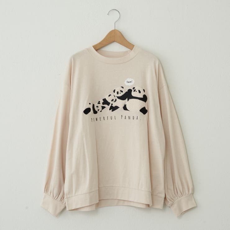 アソートパンダ刺繍ロンT[品番：OLOW0009548]｜RMAF NICE CLAUP