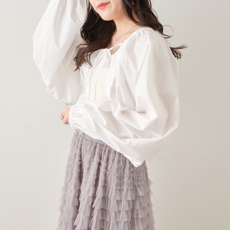 【Web限定】2WAY袖だけボレロ | RMAF　NICE CLAUP / OLIVE des OLIVE | 詳細画像2 