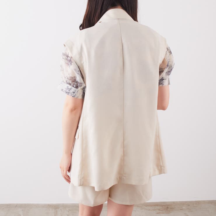 麻調ポリWジレ[品番：OLOW0010197]｜OLIVE des OLIVE OUTLET（オリーブ