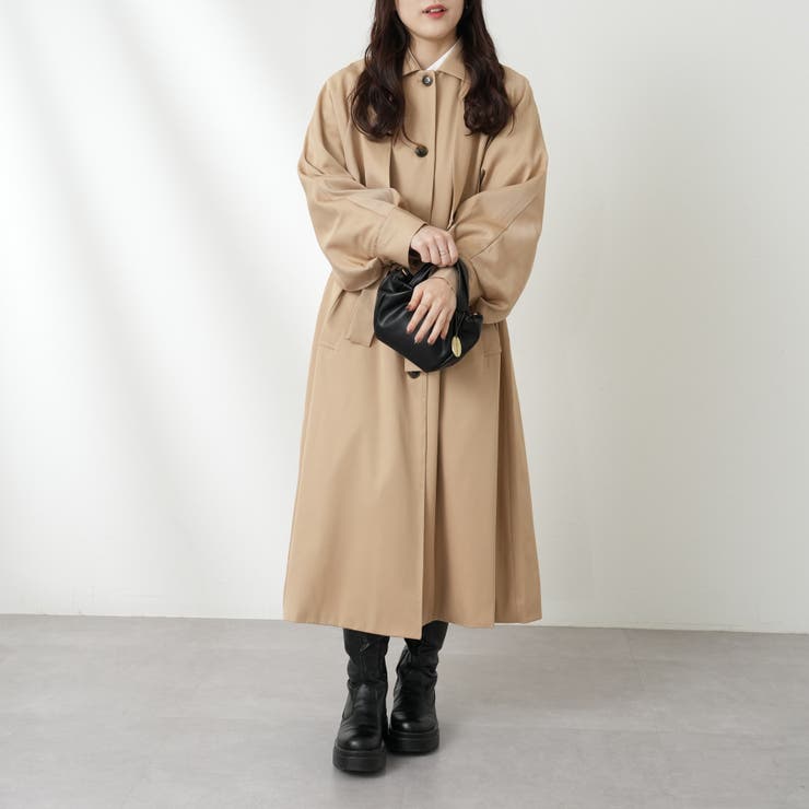 ケープトレンチコート[品番：OLOW0009593]｜RMAF NICE CLAUP / OLIVE