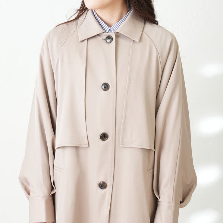 ケープトレンチコート[品番：OLOW0009593]｜RMAF NICE CLAUP / OLIVE