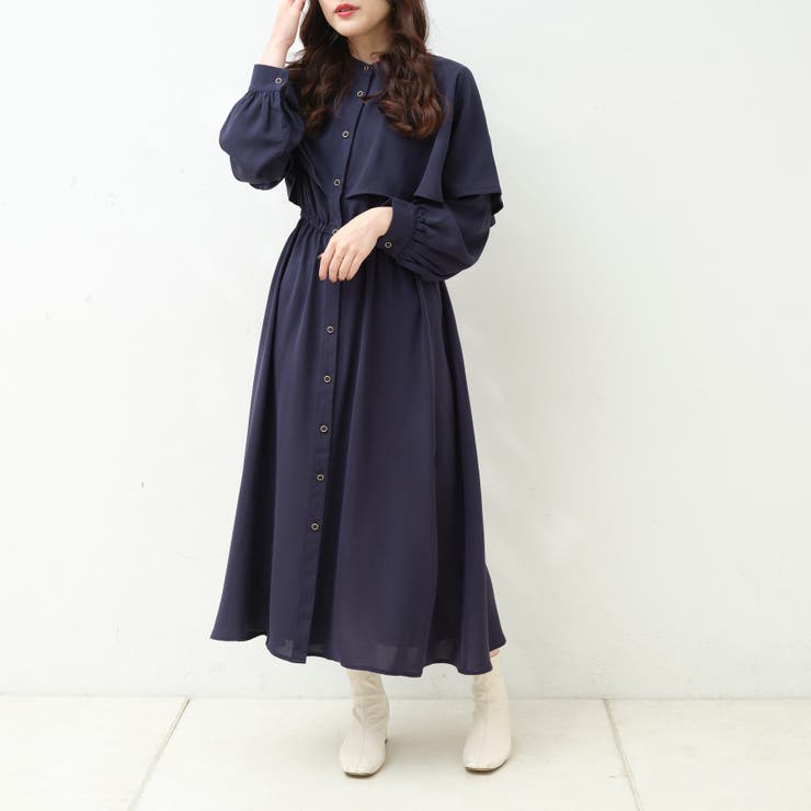 ソフト合繊ケープワンピース[品番：OLOW0009554]｜RMAF NICE