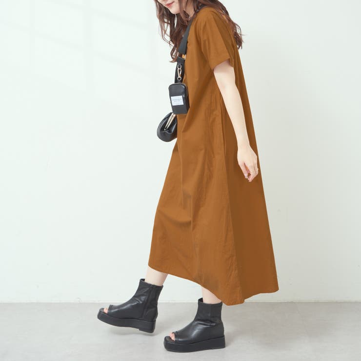 ポプリンAラインワンピース[品番：OLOW0010548]｜OLIVE des OLIVE 