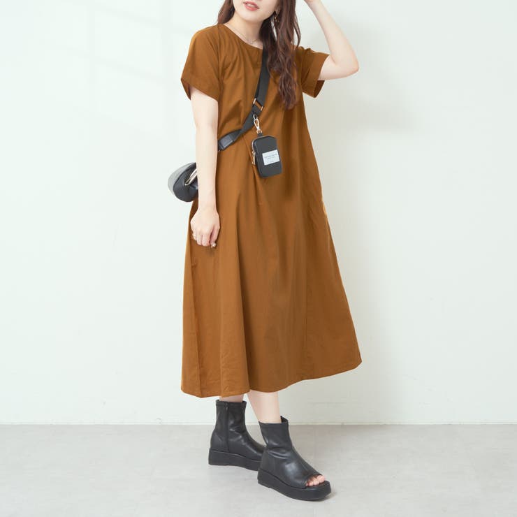 ポプリンAラインワンピース[品番：OLOW0010548]｜RMAF NICE CLAUP