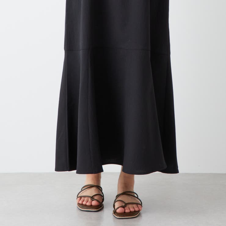 NEAU round hem best 寝苦しい ベスト black
