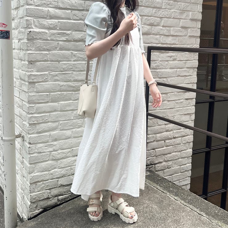 BACKデザインキャミワンピース | RMAF　NICE CLAUP / OLIVE des OLIVE | 詳細画像7 