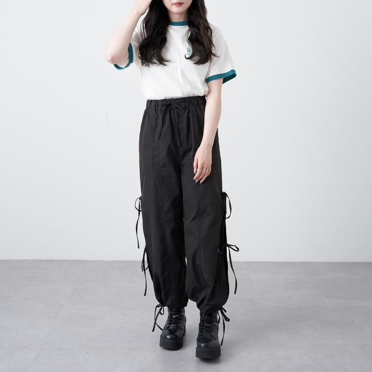 大人気♡♡Lig. リグドット♡低身長♡新品♡ワイドカーゴパンツ