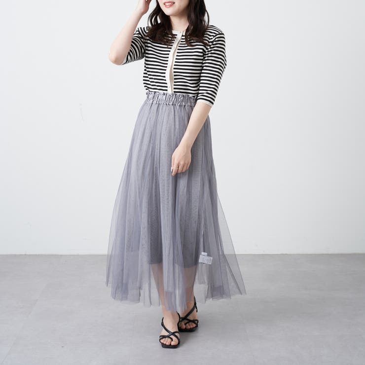 リバーシブルチュールスカート[品番：OLOW0010781]｜OLIVE des OLIVE