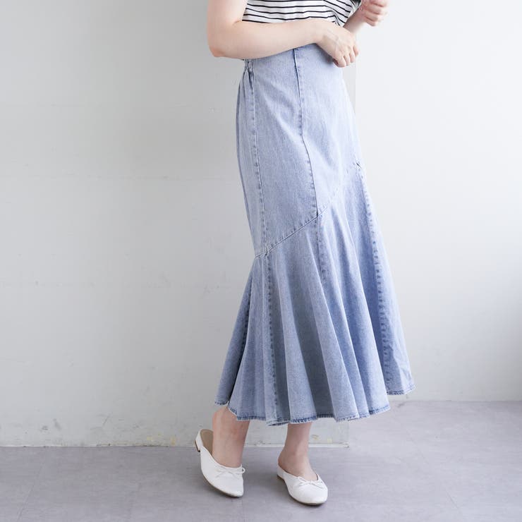 デニム変形マーメイドスカート[品番：OLOW0010920]｜RMAF NICE CLAUP
