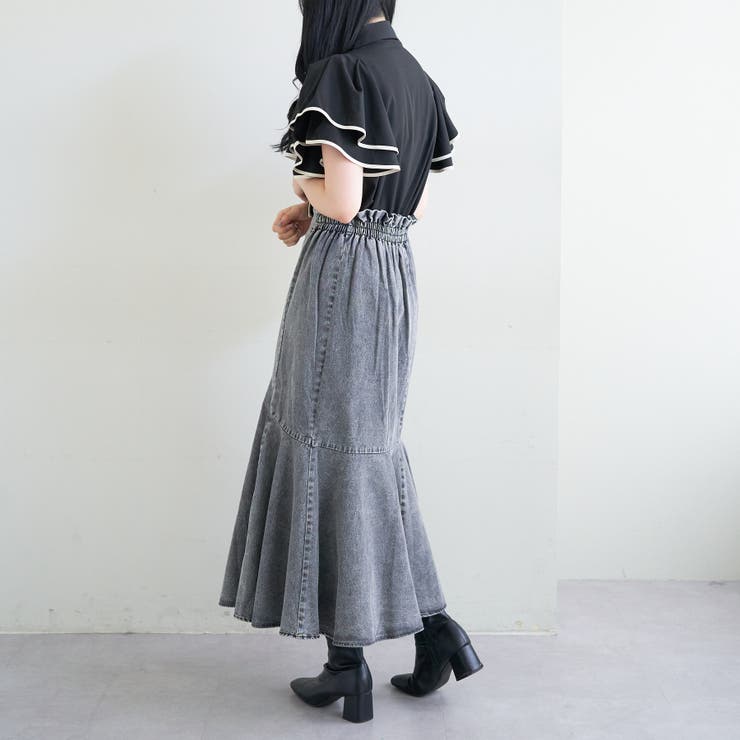 デニム変形マーメイドスカート[品番：OLOW0010920]｜RMAF NICE CLAUP