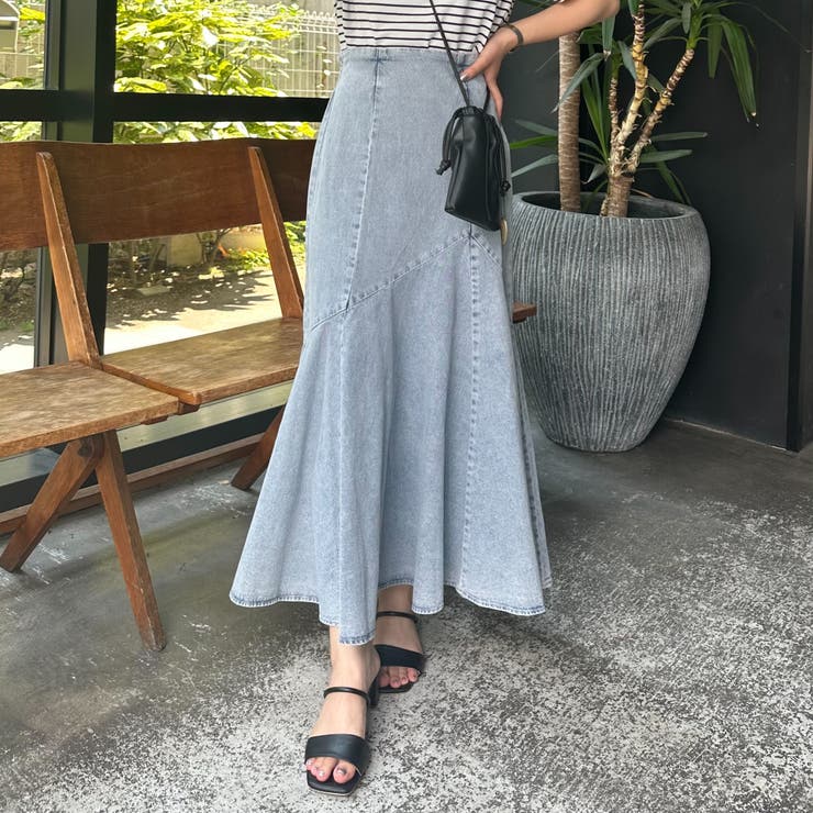 デニム変形マーメイドスカート[品番：OLOW0010920]｜RMAF NICE CLAUP