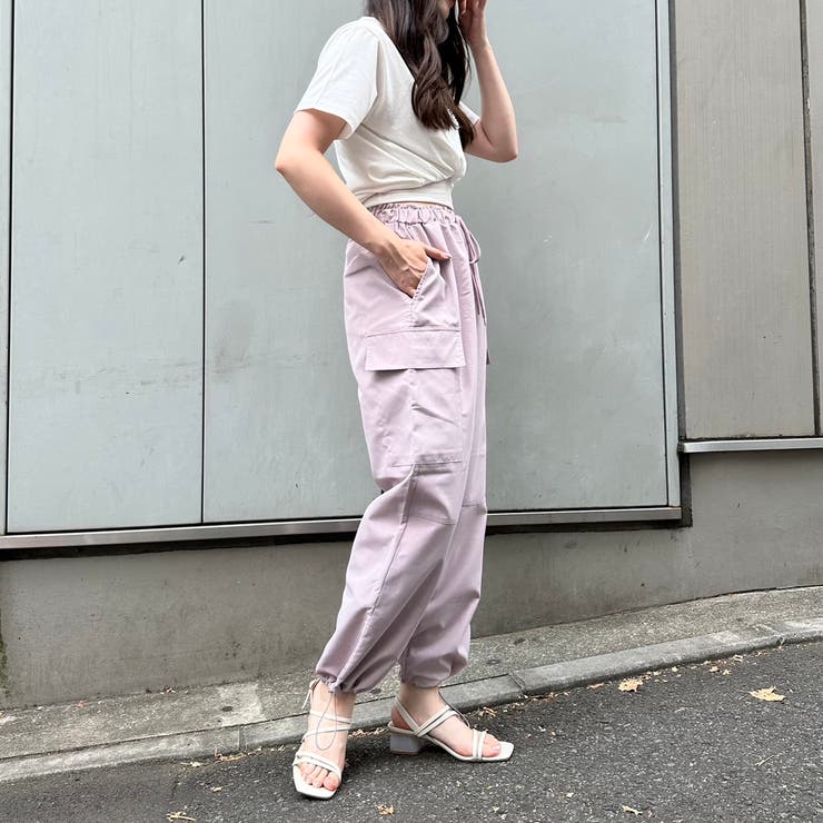 ポプリンカーゴパンツ[品番：OLOW0010893]｜RMAF NICE CLAUP / OLIVE