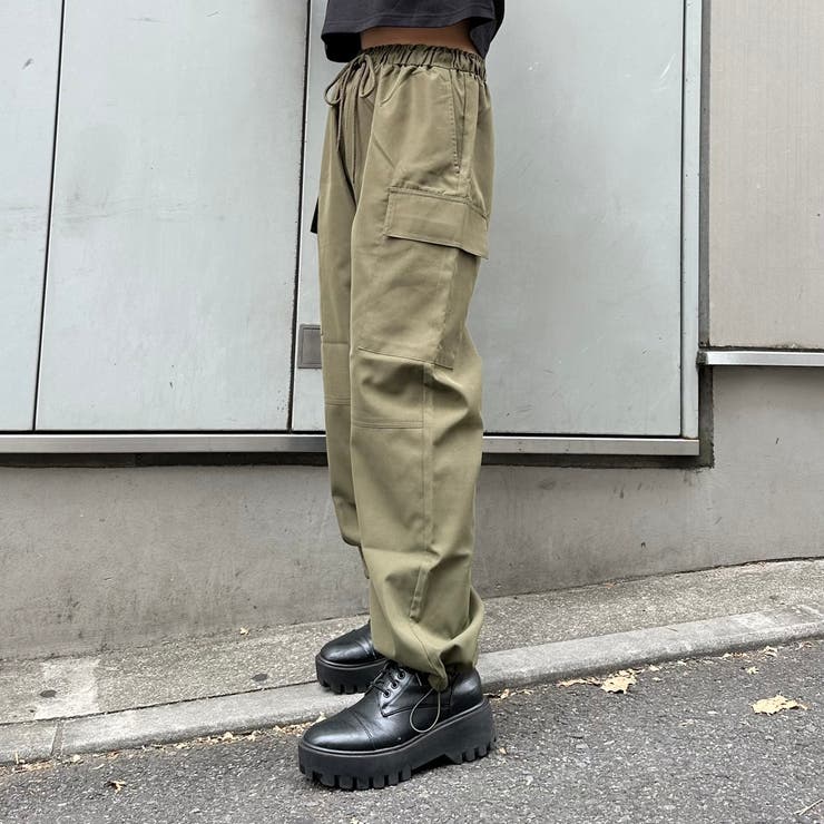 ポプリンカーゴパンツ[品番：OLOW0010893]｜OLIVE des OLIVE OUTLET