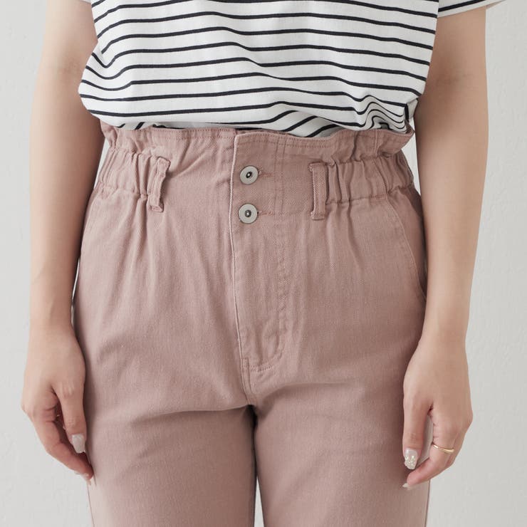 ピンク】BACKレースアップパンツ[品番：OLOW0010853]｜OLIVE des OLIVE OUTLET（オリーブデオリーブ アウトレット）のレディースファッション通販｜SHOPLIST（ショップリスト）