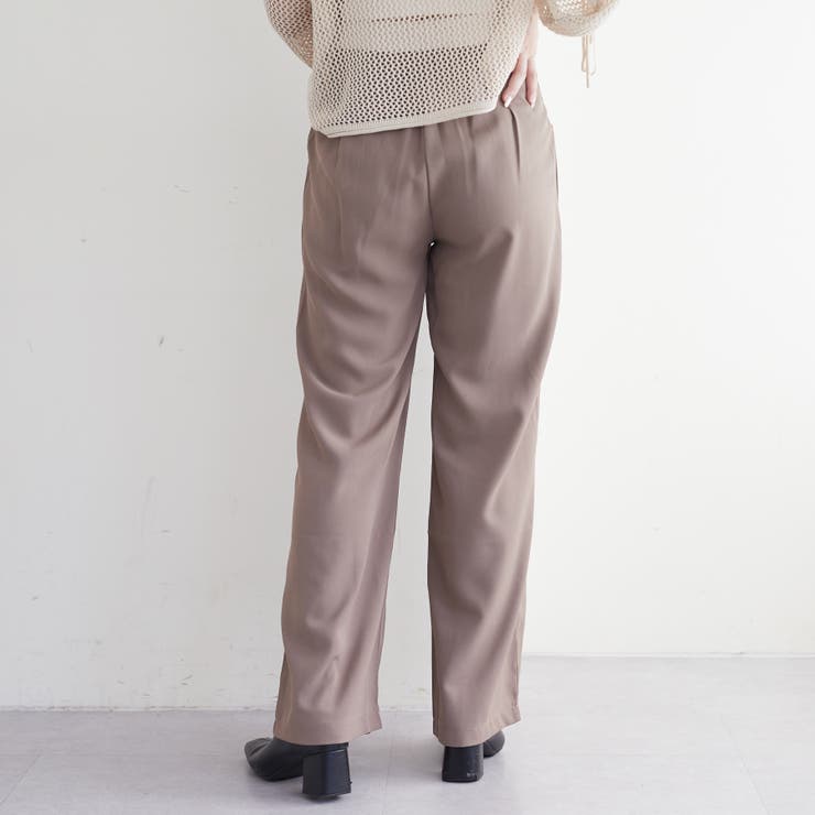 ウエスト配色切替タックパンツ | RMAF　NICE CLAUP / OLIVE des OLIVE | 詳細画像11 